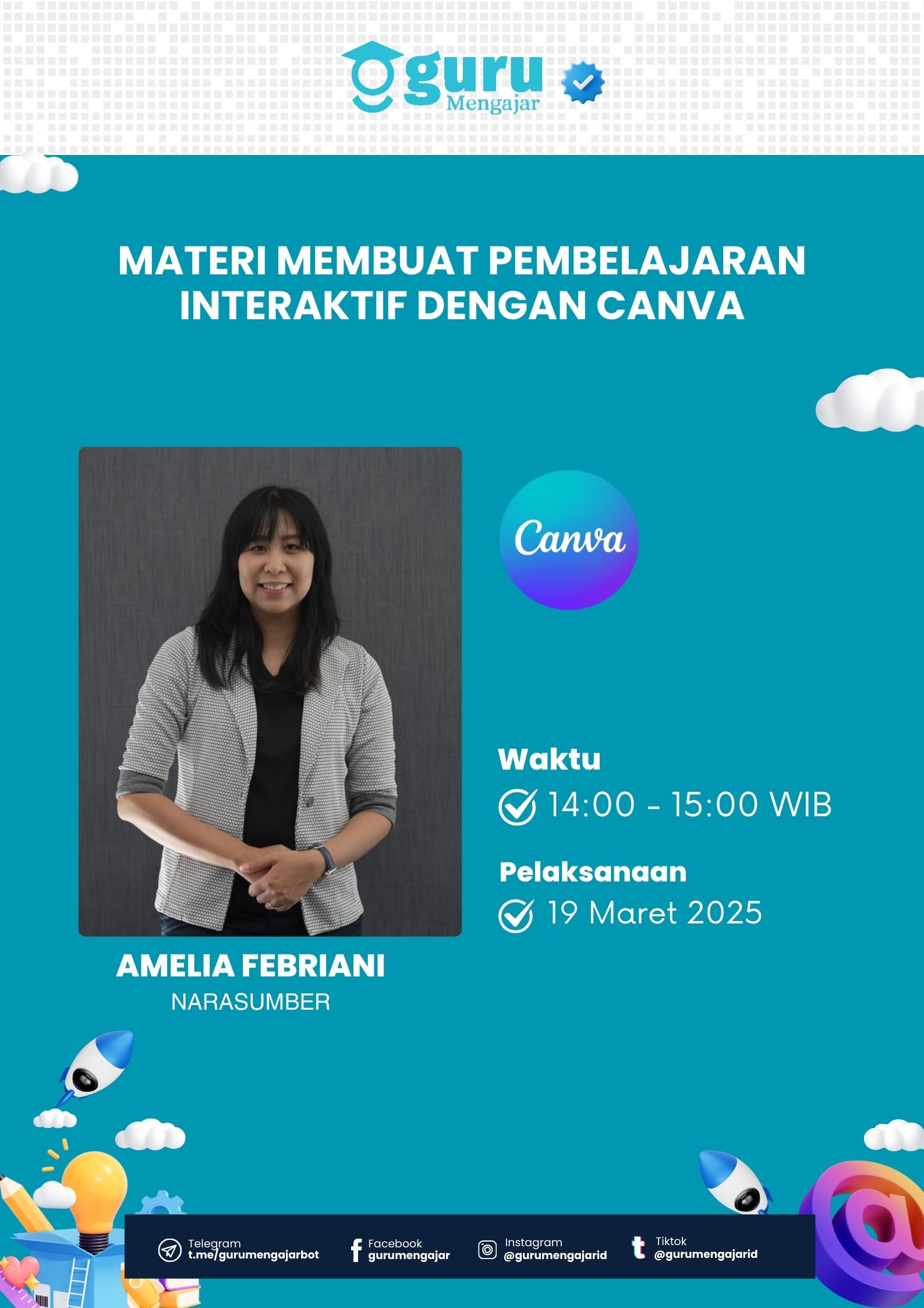 Materi Membuat Pembelajaran Interaktif dengan Canva