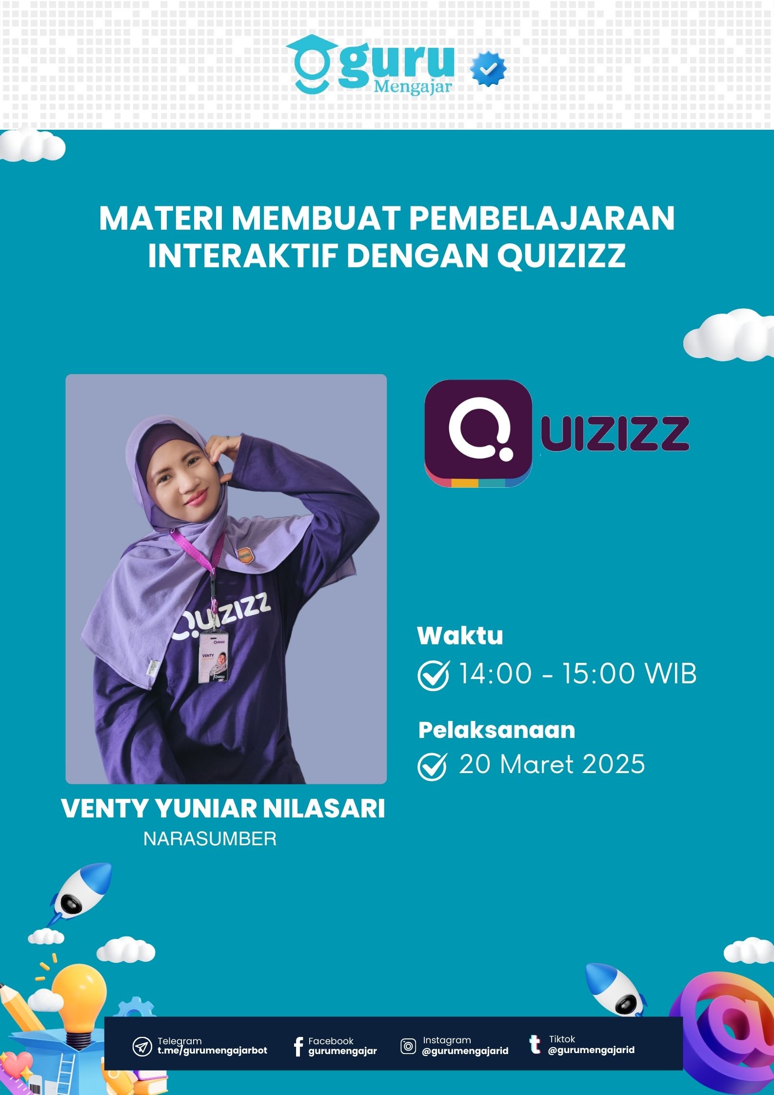 Materi Membuat Pembelajaran Interaktif dengan Quizizz