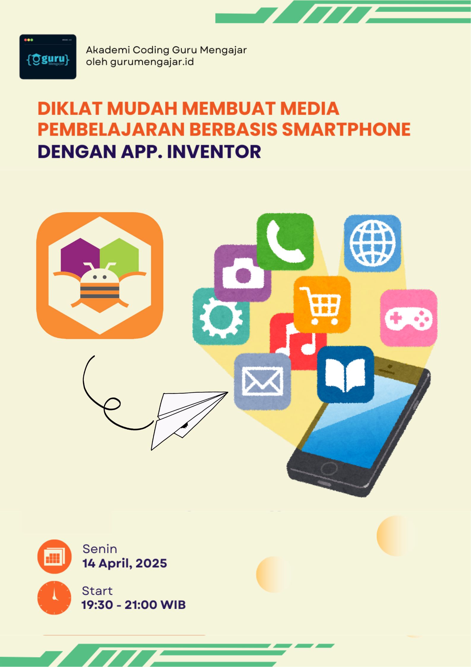 Materi Mudah Membuat Media Pembelajaran Berbasis Smartphone dengan App Inventor