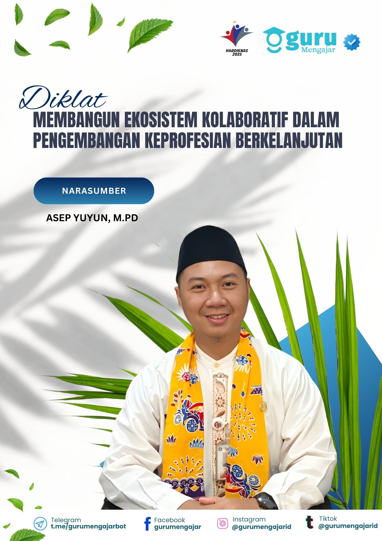 Materi Diklat Membangun Ekosistem Kolaboratif dalam Pengembangan Keprofesian Berkelanjutan Seri 18 - 25