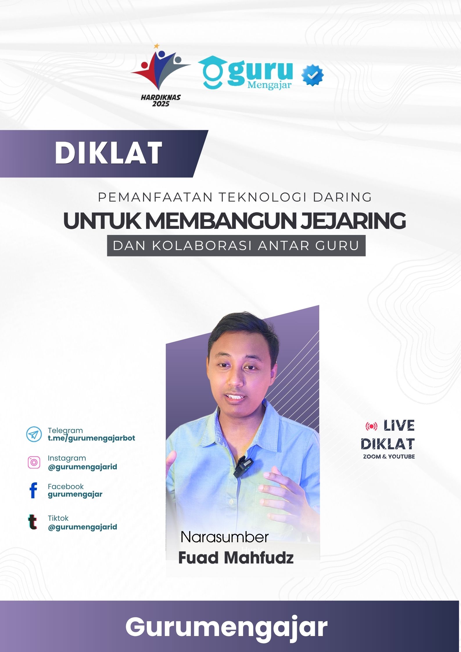 Materi Diklat Pemanfaatan Teknologi Daring untuk Membangun Jejaring dan Kolaborasi Antar Guru Seri - 21 -25