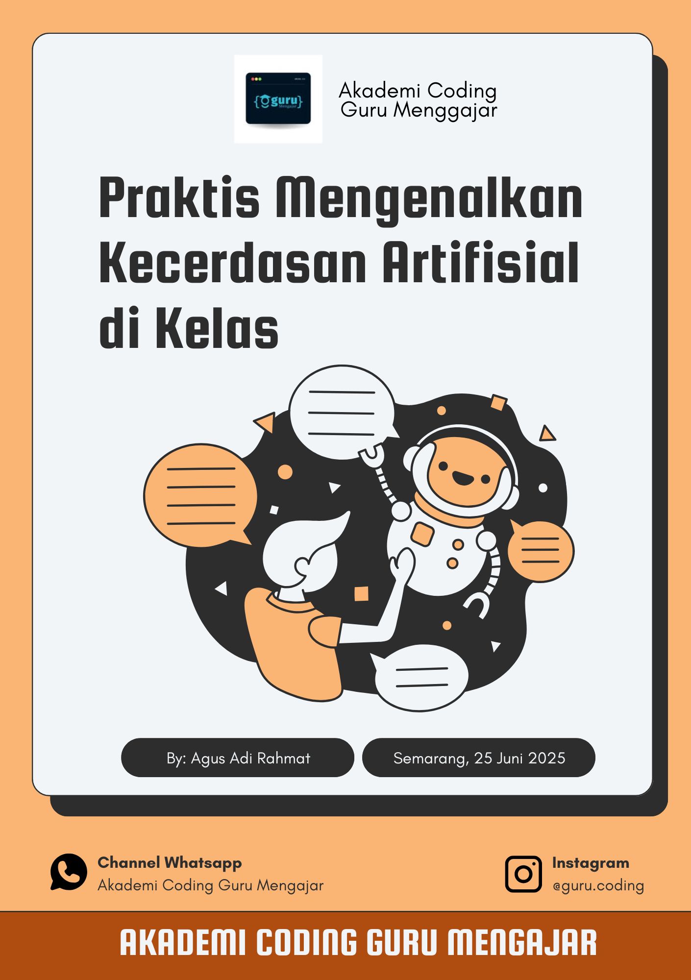 Materi Praktis Mengenalkan Kecerdasan Artifisial di Kelas